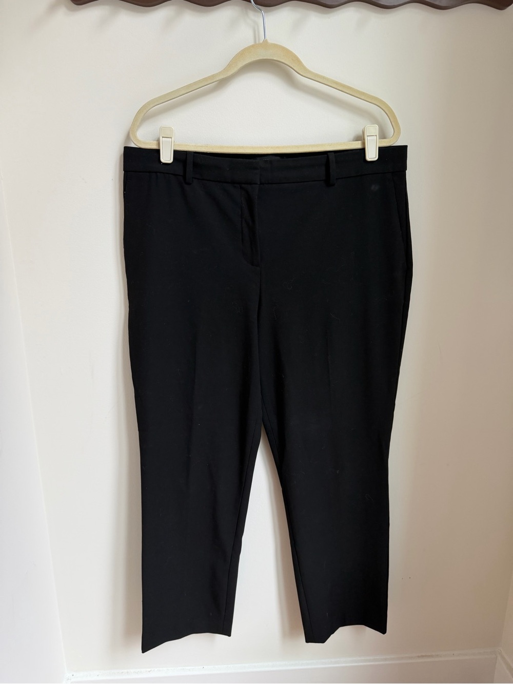 Ann Taylor Curvy Fit Black Pants Size 14